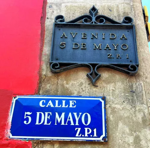 5 de Mayo en “CDMX” …“Calle” o “Avenida”