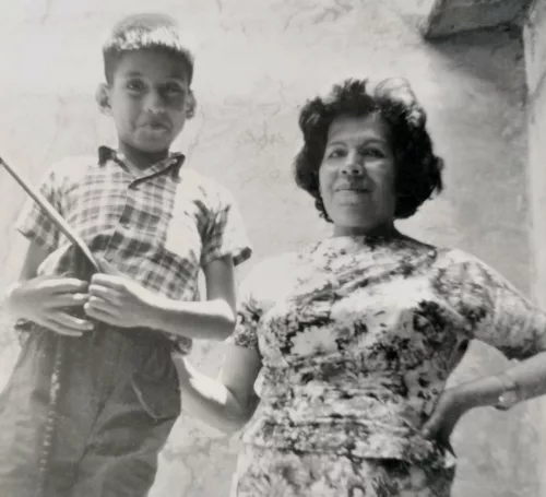 El “pick up” en los años 60’tas …con mi mamá