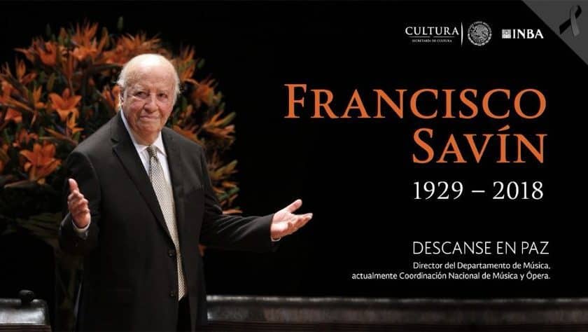 Maestro Francisco Savín !