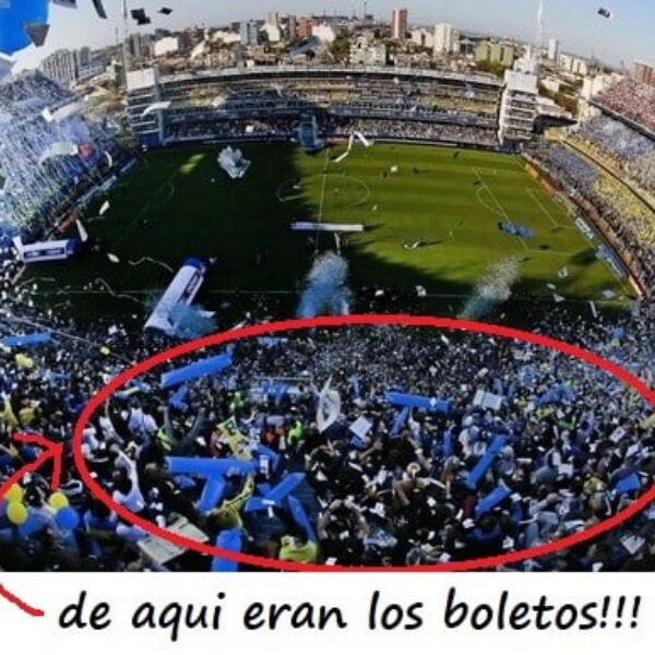 “Queríamos ver Fútbol y no pudimos” Buenos Aires, Argentina.